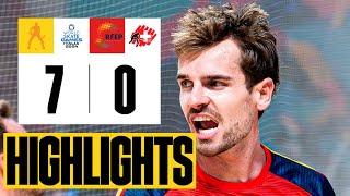 Spain vs Switzerland (7-0) | HIGHLIGHTS WORLD CHAMPIONSHIP MEN