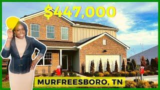 MURFREESBORO HOMES FOR SALE | 4 BED | 2.5 BATH | MODEL HOME TOUR