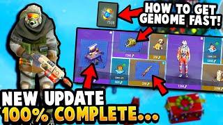 New Update 100% COMPLETE... (How to get TONS of Infected Genome FAST!) - Last Day on Earth Survival