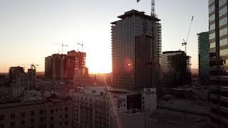 Downtown LA at Sunset