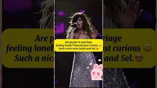 Are people in marriage feeling lonely? honestly just curious Such a nice voice Justin and Sel.