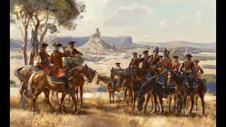 British Dragoons near from Almansa (1707)