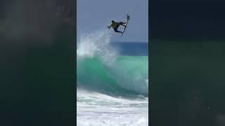 Gabriel Medina Attempts Dangerous Air at Lowers #shorts