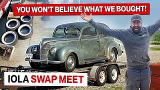 We Hit the Motherlode of Car Parts! The Midwest's Greatest Swap Meet! Iola, Wisconsin 2024!