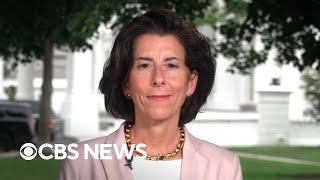 Commerce Secretary Gina Raimondo discusses Harris' VP search