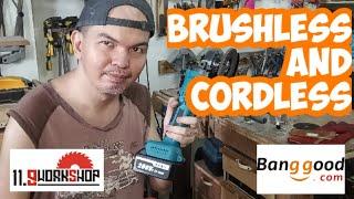 Sulit na Cordless Angle Grinder! | Banggood Review | Gene Caralde 11.9 Workshop