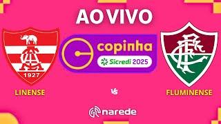 LINENSE X FLUMINENSE AO VIVO - COPA SÃO PAULO DE FUTEBOL JR 2025 - COPINHA - DIRETO DO ESTADIO