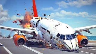 Emergency Landing On The Road - Survival Scenarios Chances | Airplane Crash Besiege