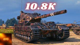 FV215b (183)  10.8K Damage & FV215b (183)  10 Kills 9K Damage   World of Tanks