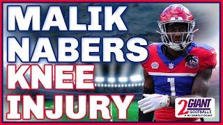 Giants Star WR Malik Nabers Injured!?! | New York Giants News & Updates