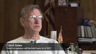 Carol Jones shares his pension story