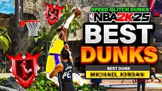 TOP 20 GLITCHED BEST DUNK PACKAGES & ANIMATIONS for Every BUILD in NBA 2K25 HOW to DUNK EVERY TIME!