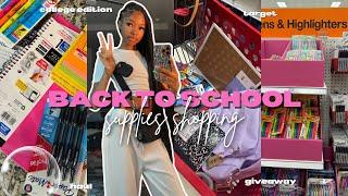 BACK TO SCHOOL SUPPLIES SHOPPING + HAUL 2024