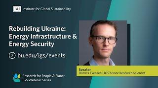 Research for People & Planet | Rebuilding Ukraine: Energy Infrastructure and Energy Security