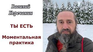 МОМЕНТАЛЬНАЯ  ПРАКТИКА  ОБНАРУЖЕНИЯ  СЕБЯ !!! - Василий Керечанин (2022).