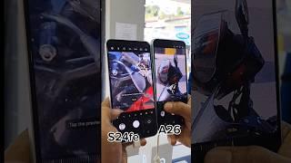 Samsung Galaxy S24Fe Vs Samsung Galaxy A26 Wide Camera Test Results