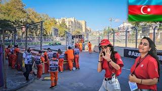 Formula 1 Azerbaijan Grand Prix • Walking around Baku • Beautiful sunny day #F1 #azerbaijan