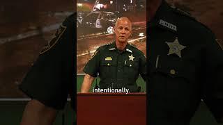 "Here's your notice: don't run from the cops." #floridasheriff #lawenforcement #fleeandelude