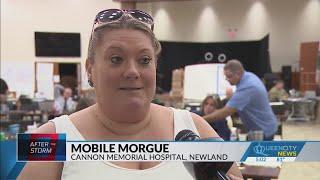 Mobile morgue in Avery County 'puts things in perspective'