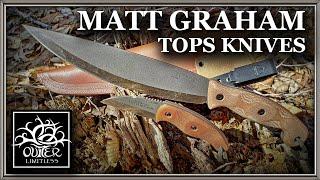 Matt Graham Designs: Tops Earth Skills Knife and Little Bugger! First Use and Impressions!