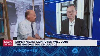 Super Micro CEO Charles Liang: We are excited to be a part of the Nasdaq 100