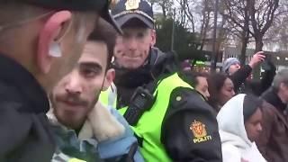 Full video Muslim Hero Protects Holy Quran to Burn| Norway Incident  | ILYAS DEFENDER OF QURAN