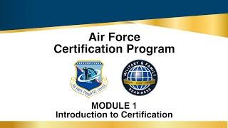 M&FRC Certification Module 1