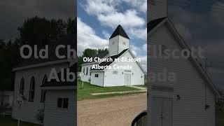 Old Church in Ellscott Alberta Canada