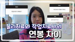 물리치료사와 작업치료사의 연봉 차이