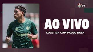 AO VIVO - COLETIVA - PAULO BAYA