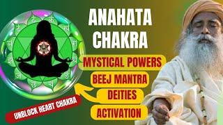 Mystical Powers of Anahata Chakra-Heart Chakra symbol , deity, Significance,Disease | sadhguru