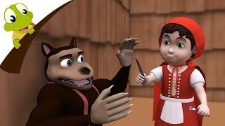 Little Red Riding Hood Full Story for Kids in 3D | Kids Fairy Tales