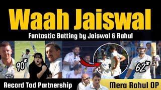 Jaiswal Rahul Ka Dhamaal  Jaiswal vs Starc | India Vs Australia 1st Test Perth Day 2 Stumps