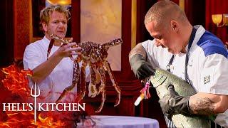 King Crabs and Flying Fish - The Best Seafood Challenges on Hell's Kitchen