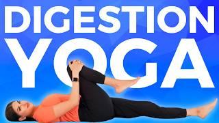 20 minute Digestion Healing Yoga for Bloating, Gas & Cramps