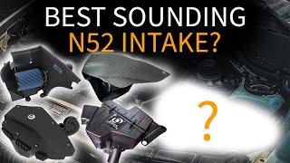 N52 Intake Sounds | aFe, Turner, Gruppe-M, Dinan