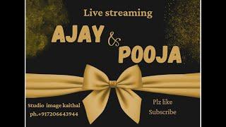 Ajay  Pooja wedding ceremony live stream by studio image kaithal ph.7206643944 Manish Malik Titram