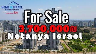 For sale  an exlusive apartment in Netanya, Israel exclusive למכירה דירת יוקרה עם נוף לים בנתהיה