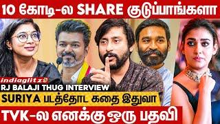 Sorgavaasal குஜால் படம் கிடையாது  RJ Balaji Fun Interview | Suriya 45, Happy Ending, VJ Paaru