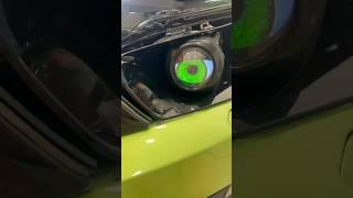 Devil eyes lens for car headlights |Blazexel #carlover #caraccessories #headlights #caraccessories