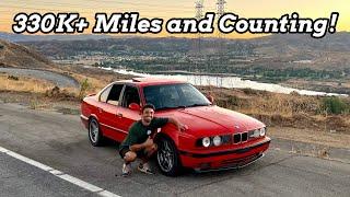 Saving The Highest Mileage BMW E34 M5 in the US From a California Junkyard | Part 1:Get It Drivable