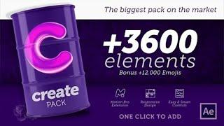 Download Videohive Create Pack for After Effects