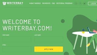 Get Paid to Write: How to APPLY for Writerbay Freelance Writing Job