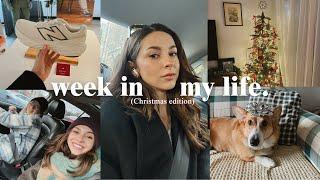 WEEKLY VLOG  Decorating for Christmas, visiting my family, cozy days & more | EP 2