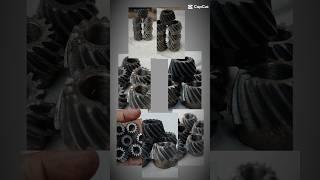 Tiny Spiral Bevel Gear  #milling#lathe#automobile#mechanical#engineering#cnc#gear#hobbing#machine