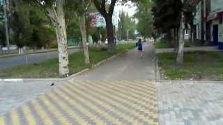 Gorlovka, Komsomolskaya street, Горловка, улица Комсомольская, 12.08.2013, 19:47