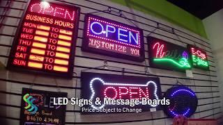 LED Message Boards and SIgns -  Specialty Store Services