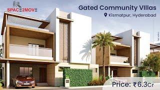 Villas in Kismatpur, Hyderabad | Gated Community 4 BHK Villas