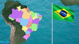 Brazil - Geography & States Remake | Fan Song by Kxvin