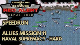 Red Alert Remastered - Allies Mission 11 - Naval Supremacy [Hard]